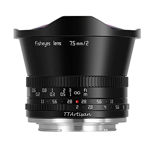 TTArtisan 7.5mm f/2.0魚眼レンズ 　ニコンZ 新同品 Amazon | TTArtisan 7.5mm f2.0 魚眼レンズ APS-C カメラ用交換レンズ